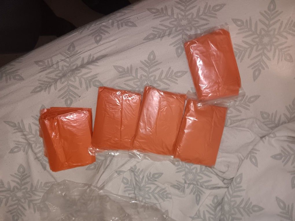 Emergency Storm Poncho Color Orange - photo 2