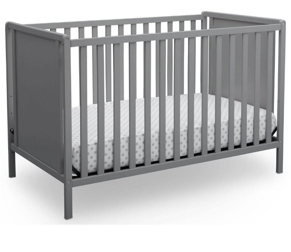 Delta Children Kendrick 4-in-1 Convertible Crib - Bianca grey - photo 2