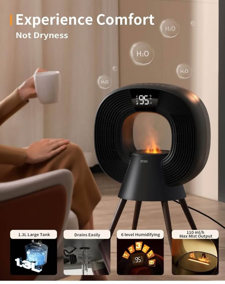 Star 3-in-1 Space Heater & Humidifier Combo - photo 2