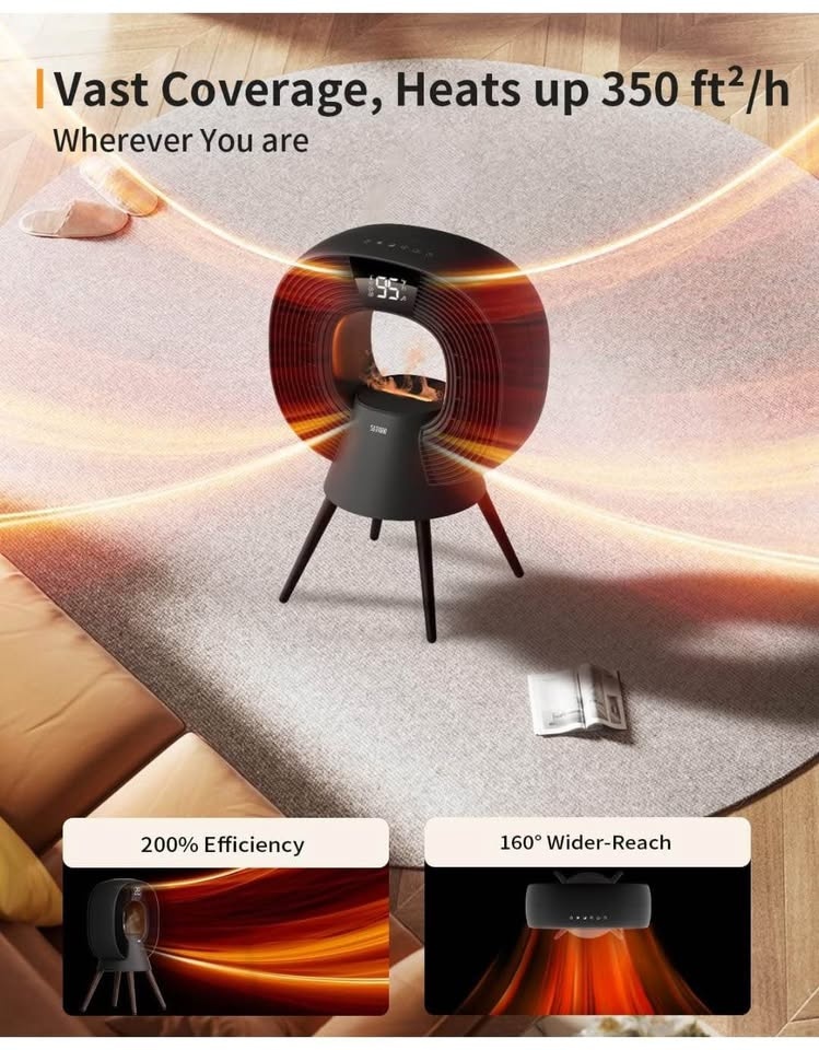 Star 3-in-1 Space Heater & Humidifier Combo - photo 4