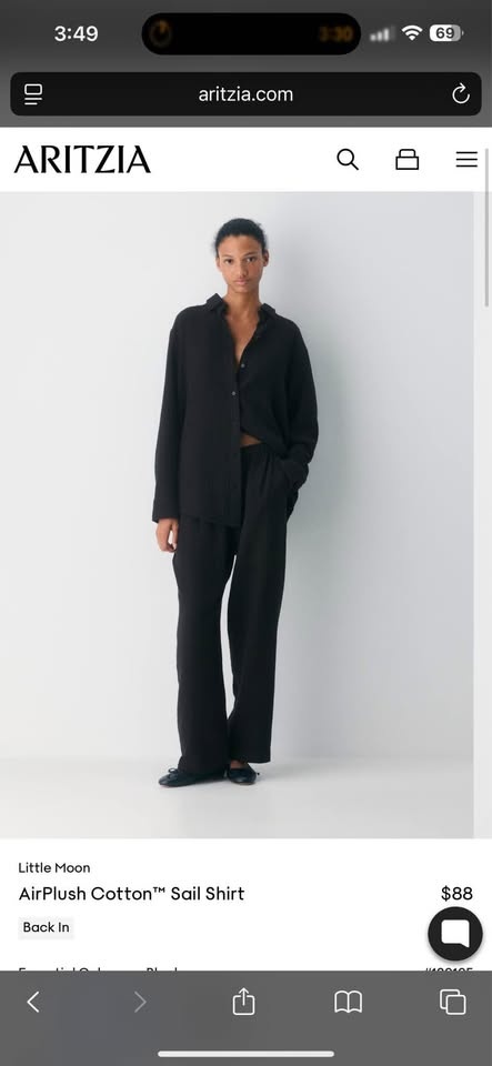 Aritzia Button Up - photo 3