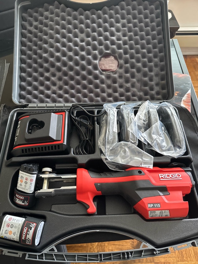 Ridgid RP 115 Press Tool Kit