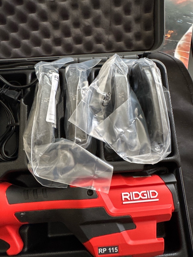 Ridgid RP 115 Press Tool Kit - photo 3