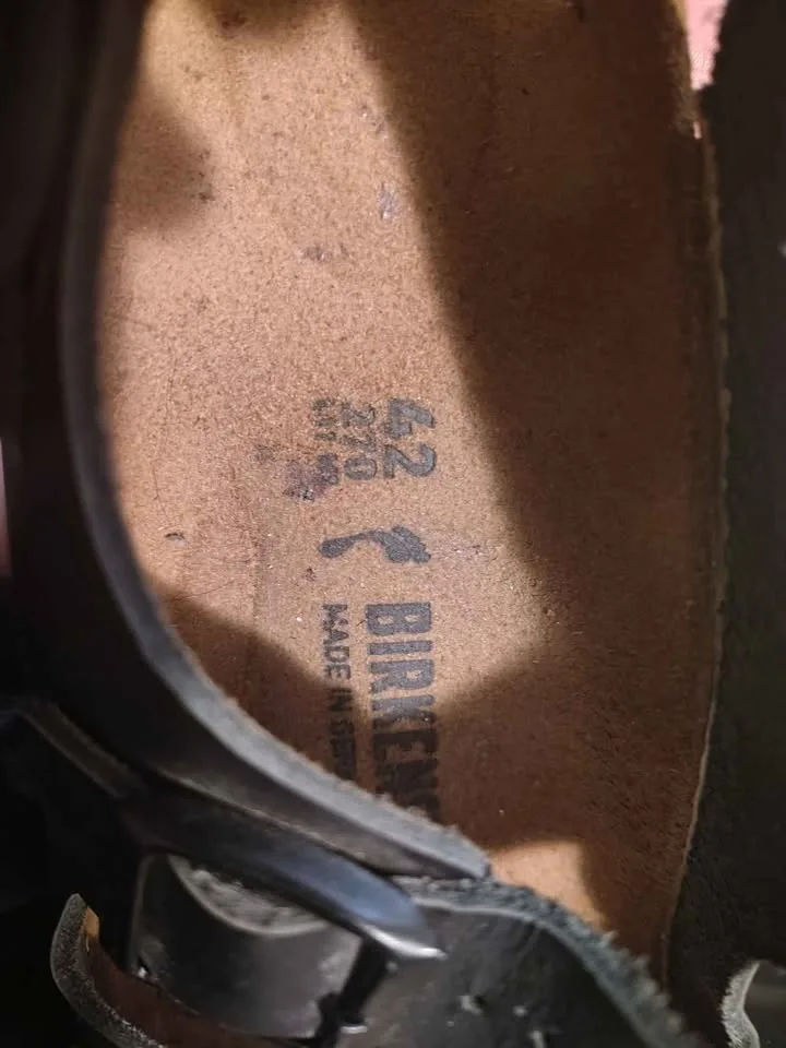 Birkenstock made in Germany sandals size men's 9 equivalent image indicator(3)