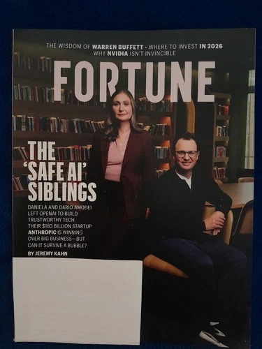 Fortune Magazine: AI, Siblings, Amodei, Warren Buffet - Dec 2025