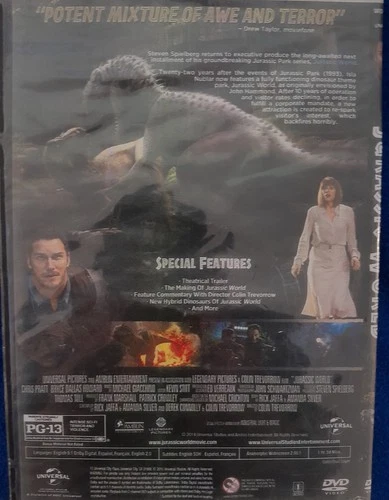 Jurassic World DVD - Chris Pratt - photo 2