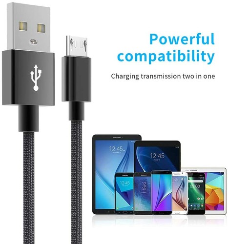 Pack of 2 Micro USB Cables (6FT) - photo 2