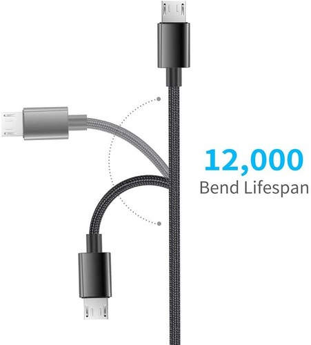 Pack of 2 Micro USB Cables (6FT) - photo 3