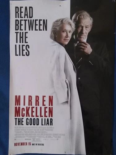 Movie Poster "The Good Liar" Mirren & McKellen 17"x11.5"