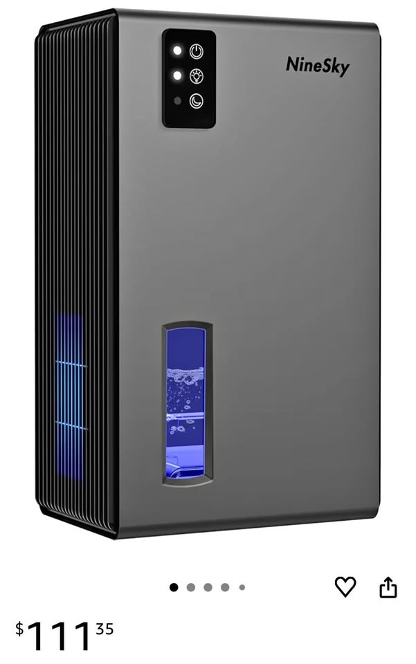 NineSky Dehumidifier for Home (1000 sq ft)