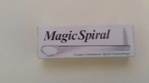Original Stainless Steel Magic Spiral Garnisher & Sink Strainer - photo 2