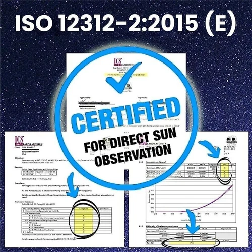 5 Pairs Solar Eclipse Glasses - ISO Certified - photo 2