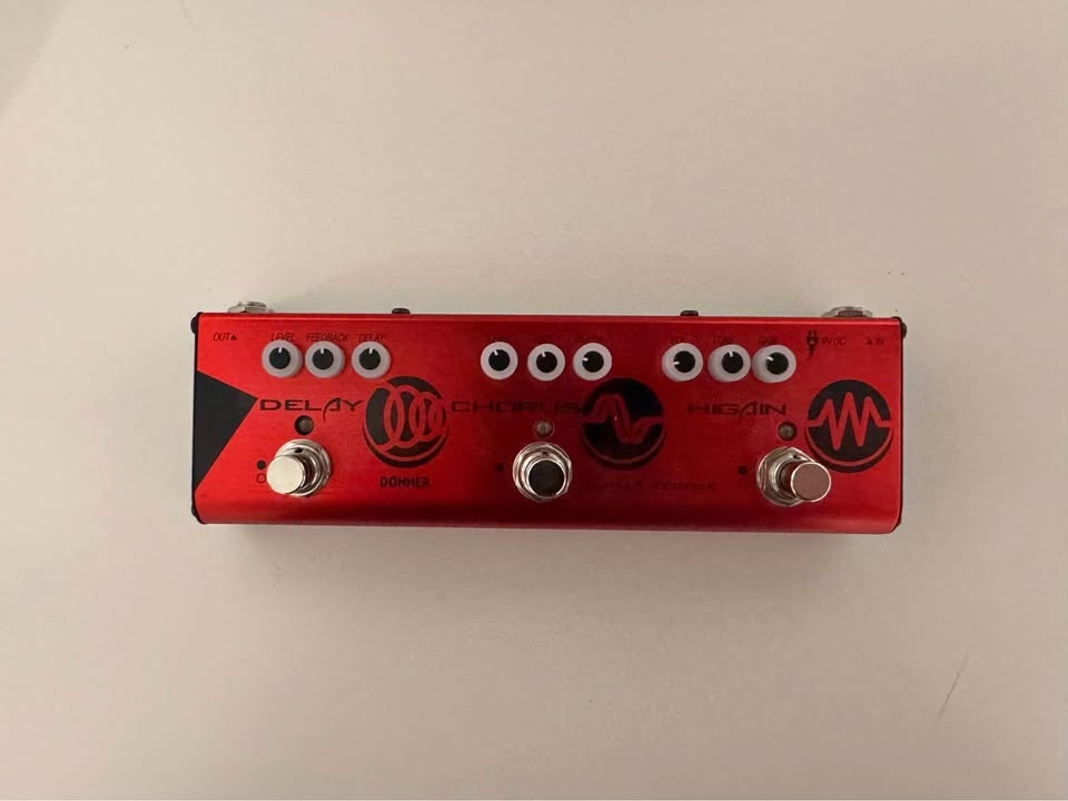 Donner Triple Guitar Pedal