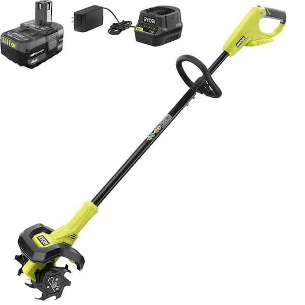 RYOBI ONE+ 18V 8 in. Cordless Cultivator w/ 4.0 Ah Battery & Cha - photo 3