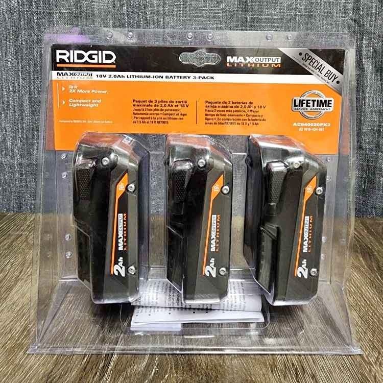RIDGID 18V 2.0 Ah Lithium-Ion Battery