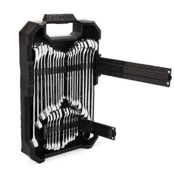 Husky SAE and Metric Combination Wrench Set with Tray - photo 4