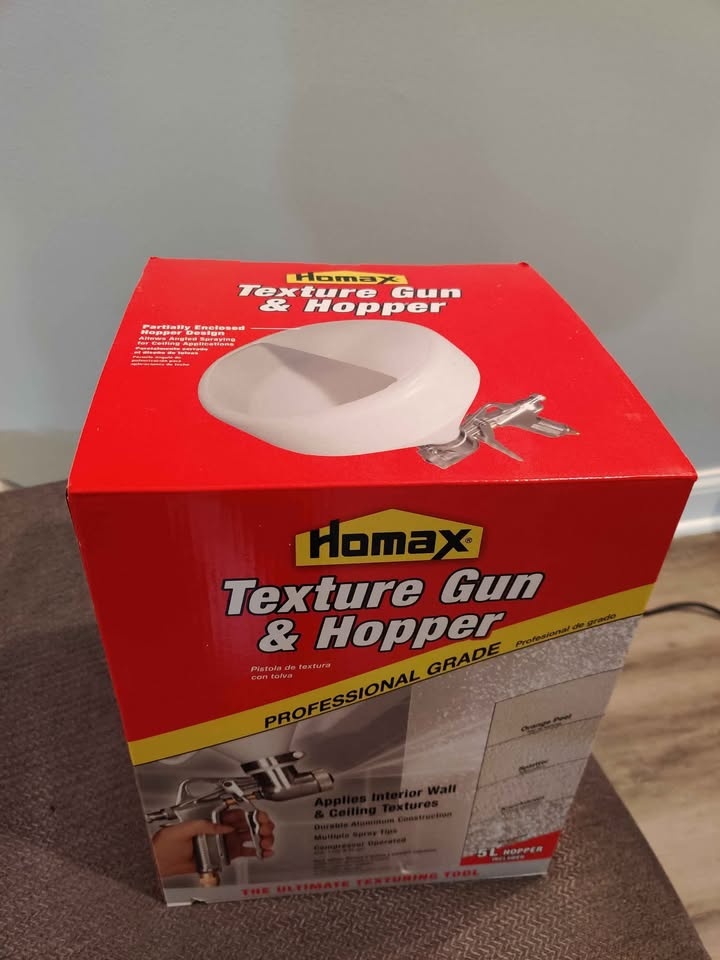 Homax Pro Gun and Hopper for Spray Texture Repair - photo 2