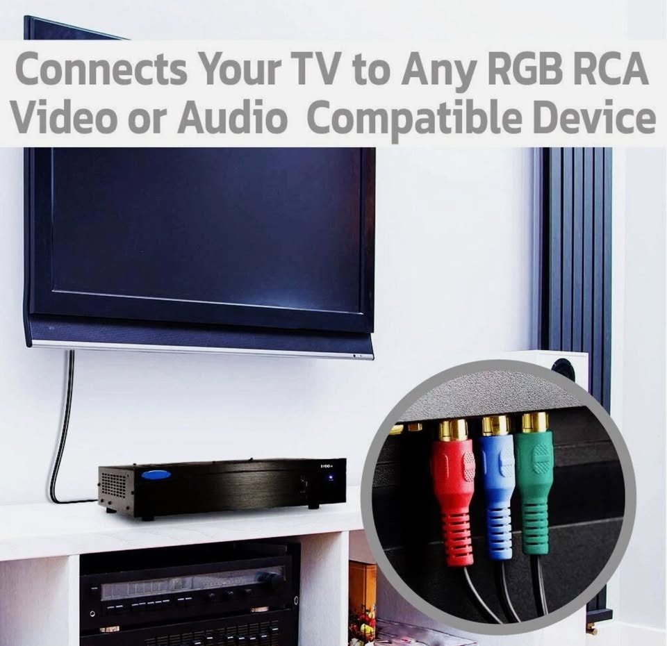 HQ Component Video Cable 6 Feet 3 RCA to 3 RCA Cord - photo 2