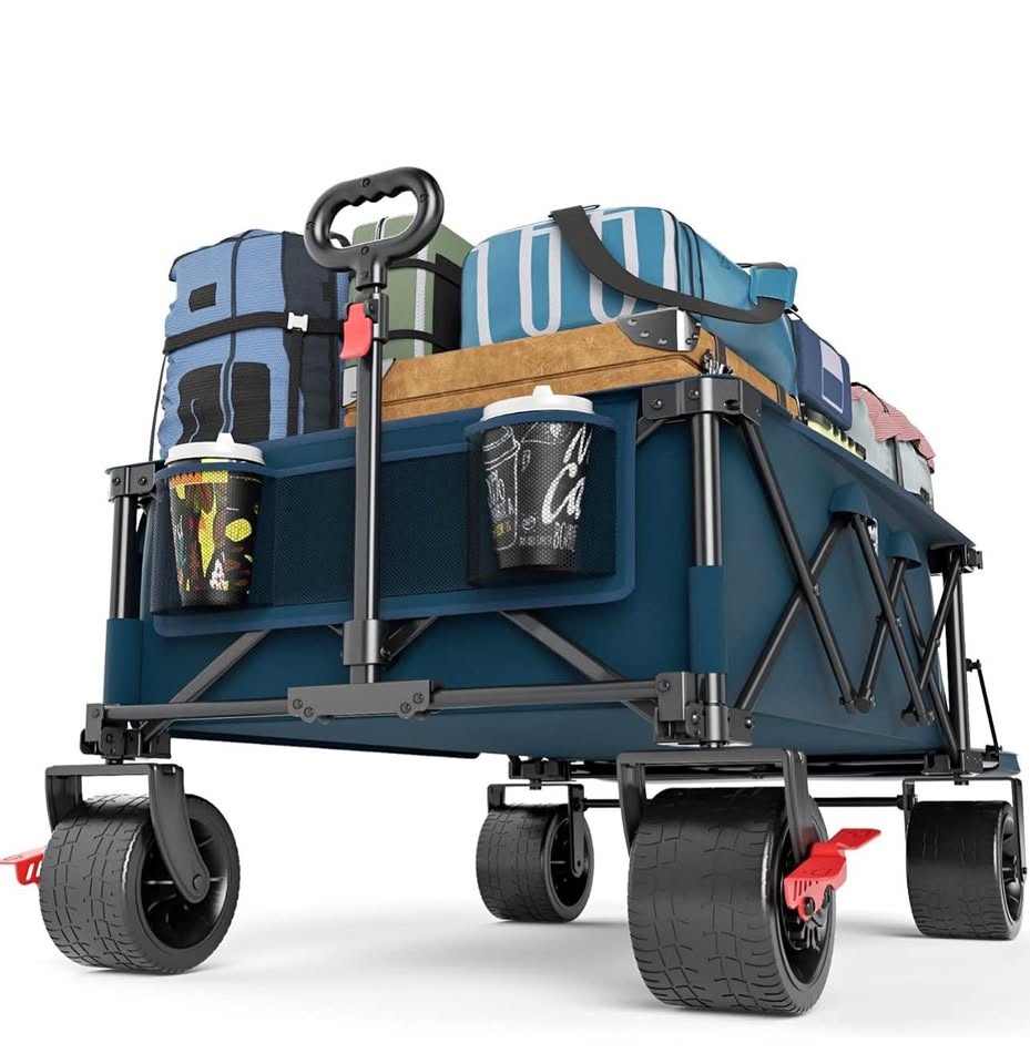 TIMBER RIDGE 600L Beast Wagon - 500lbs Heavy Duty Cart