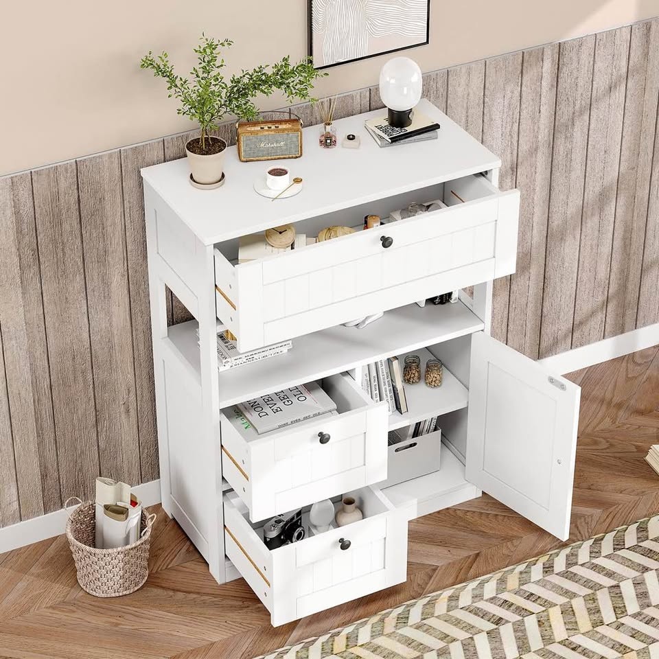 Brand New White Multi-Purpose Storage Cabinet - photo 2