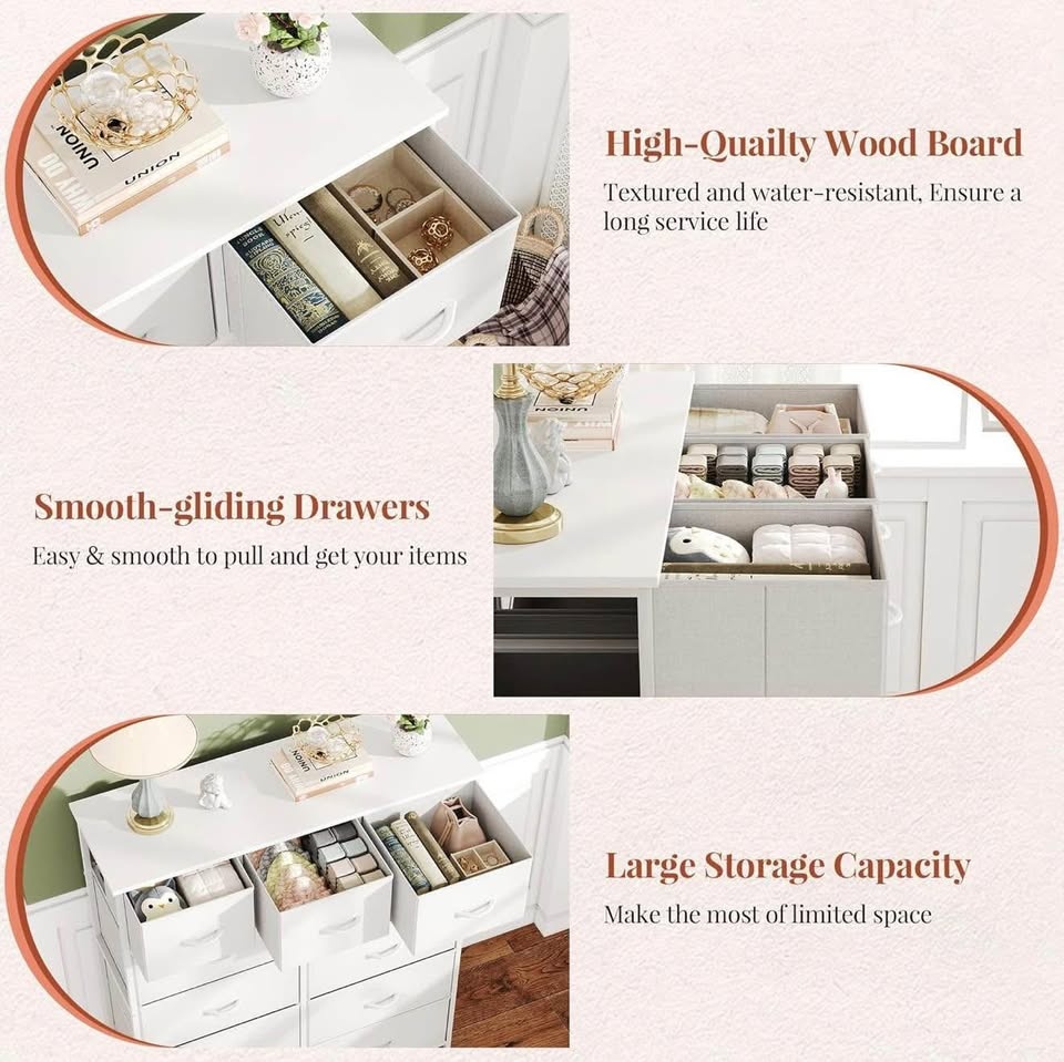 Metal 11 Drawer Dresser - photo 4
