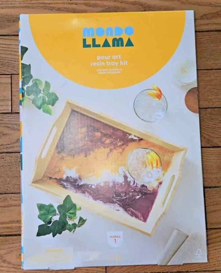 New Resin Lot - DIY Resin Tray Kit & Molds