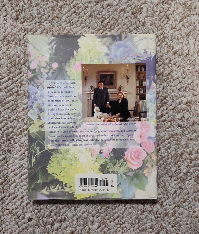 Barbara Taylor Bradford Book: Living Romantically Every Day - photo 2