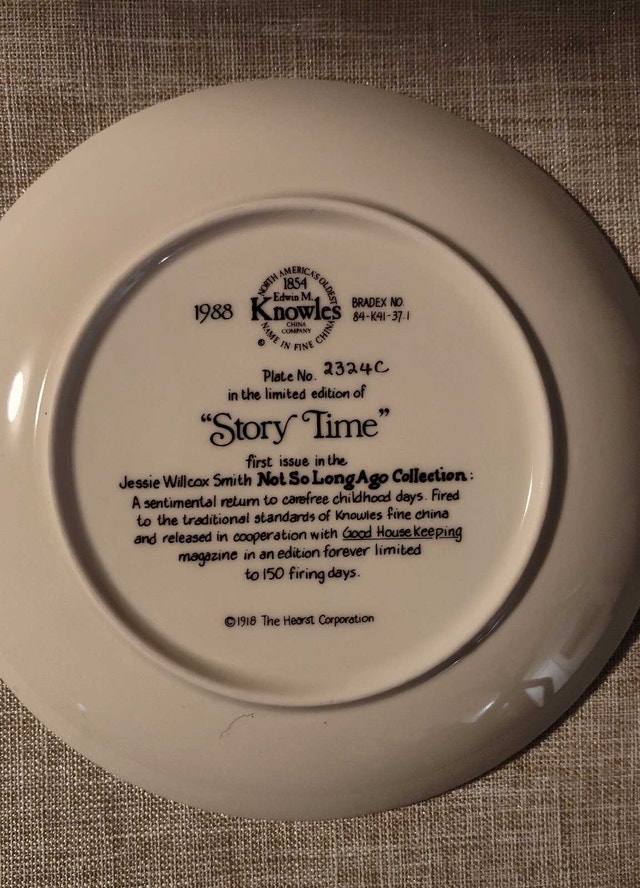 Knowles Story Time Plate - photo 3