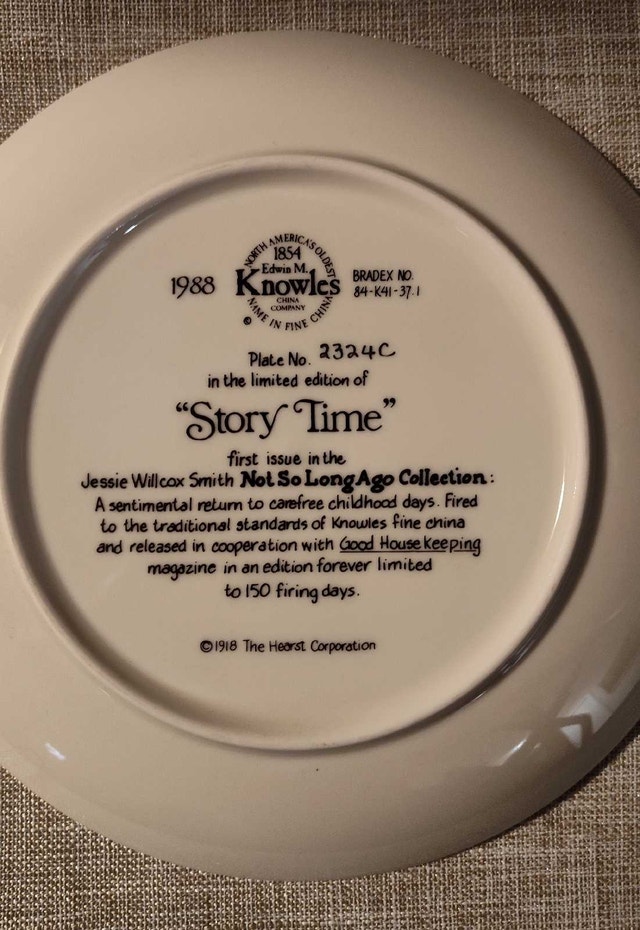Knowles Story Time Plate - photo 4