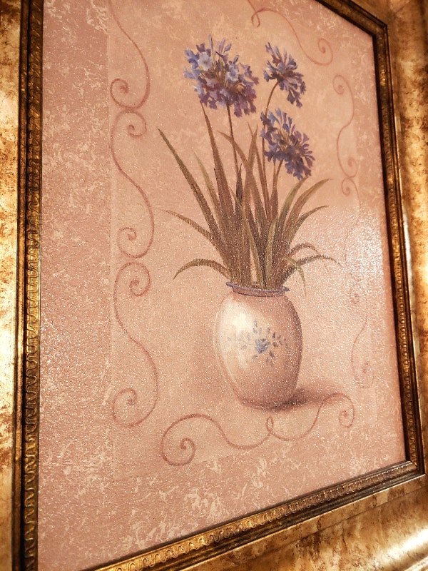Floral Picture with wide frame - photo 3
