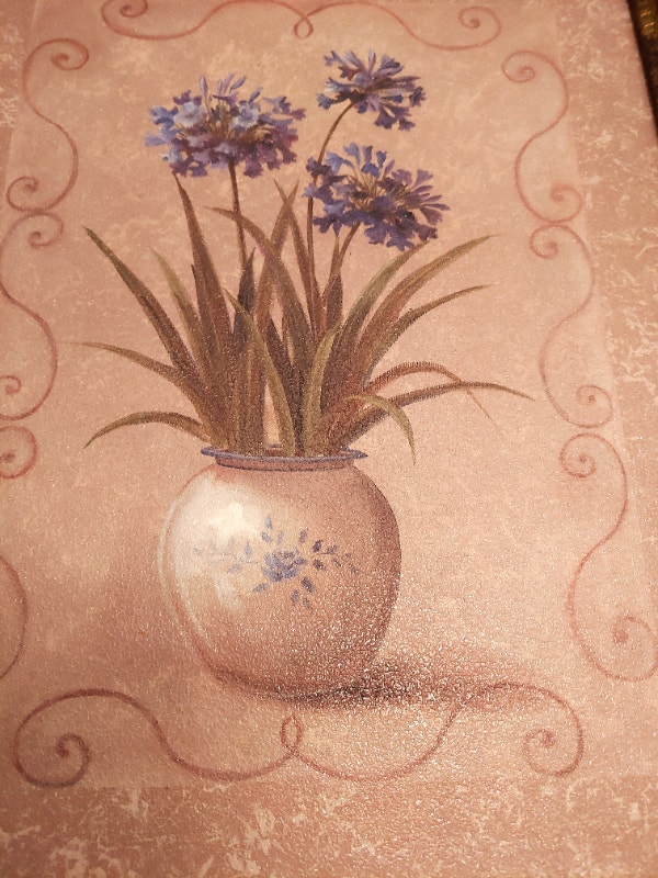 Floral Picture with wide frame - photo 4