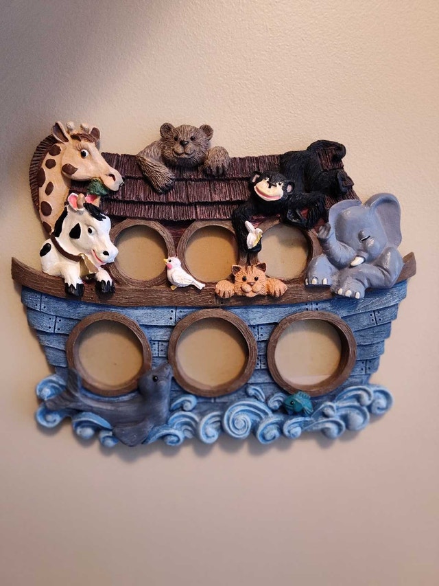Noah's Ark Picture Frame