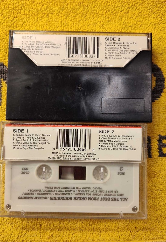 Greek music Cassettes - photo 2