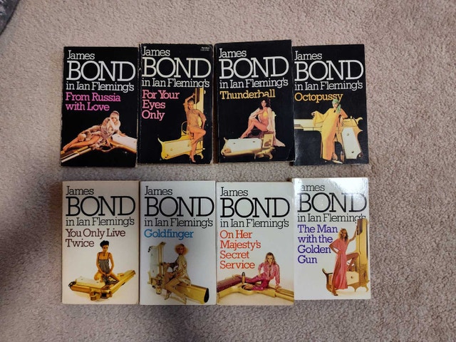 Ian Fleming James Bond Books Collection