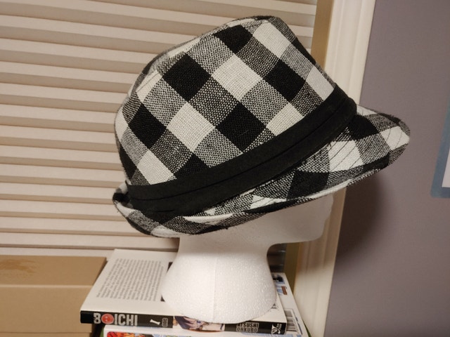 Bolero Checkered Black and White Hat - photo 3