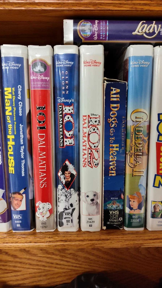 Disney VHS Tapes - Classics Collection