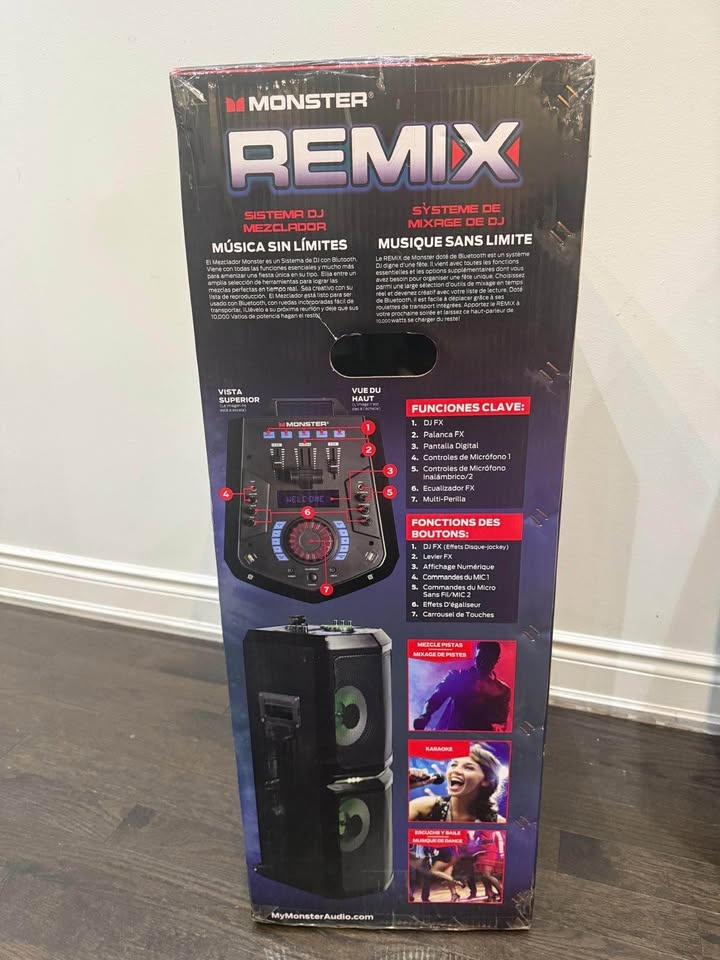 Party Speakers with Bluetooth Wireless Mic - photo 2