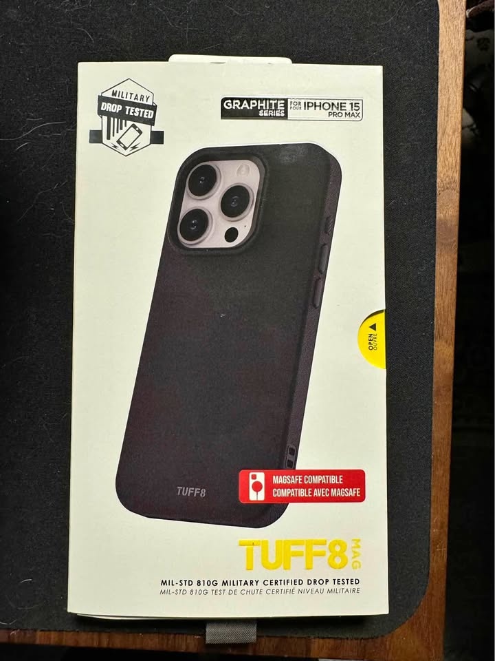 Tuff8 MAG Case for iPhone 15 Pro Max