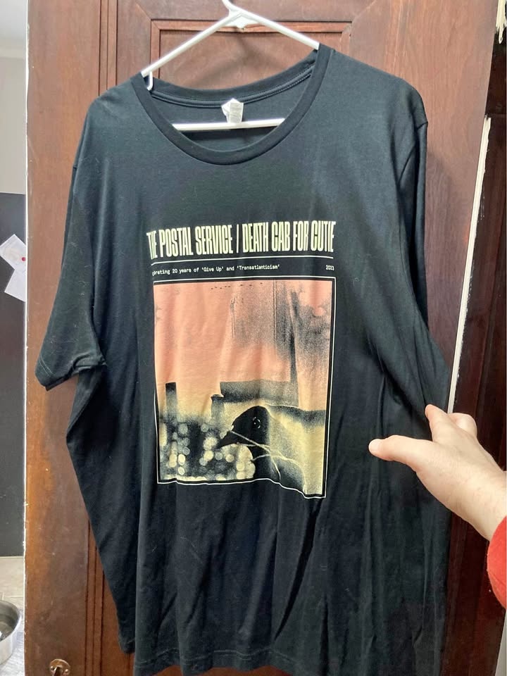 The Postal Service / Death Cab for Cutie 2XL T-Shirt