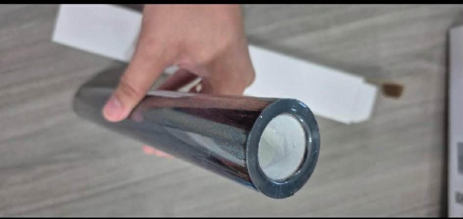 Black Heat Transfer Vinyl HTV 12" x 8ft - photo 4