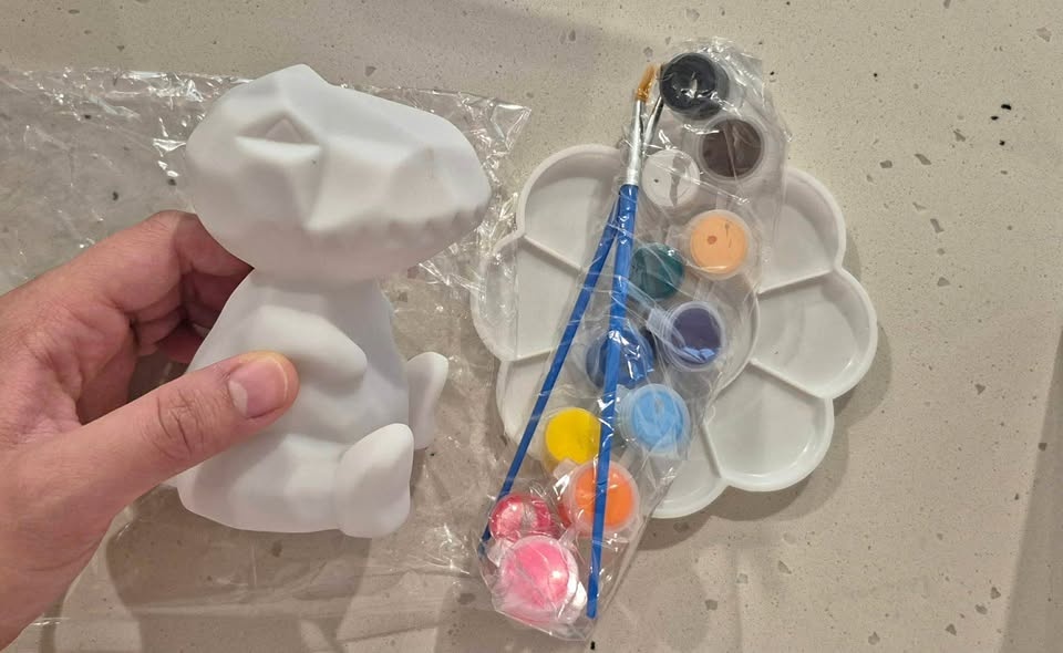 Paint Your Own Dinosaur Kit DIY