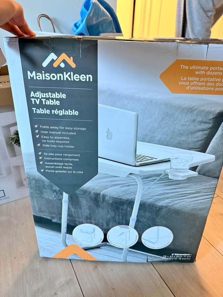 Portable TV Table Tray