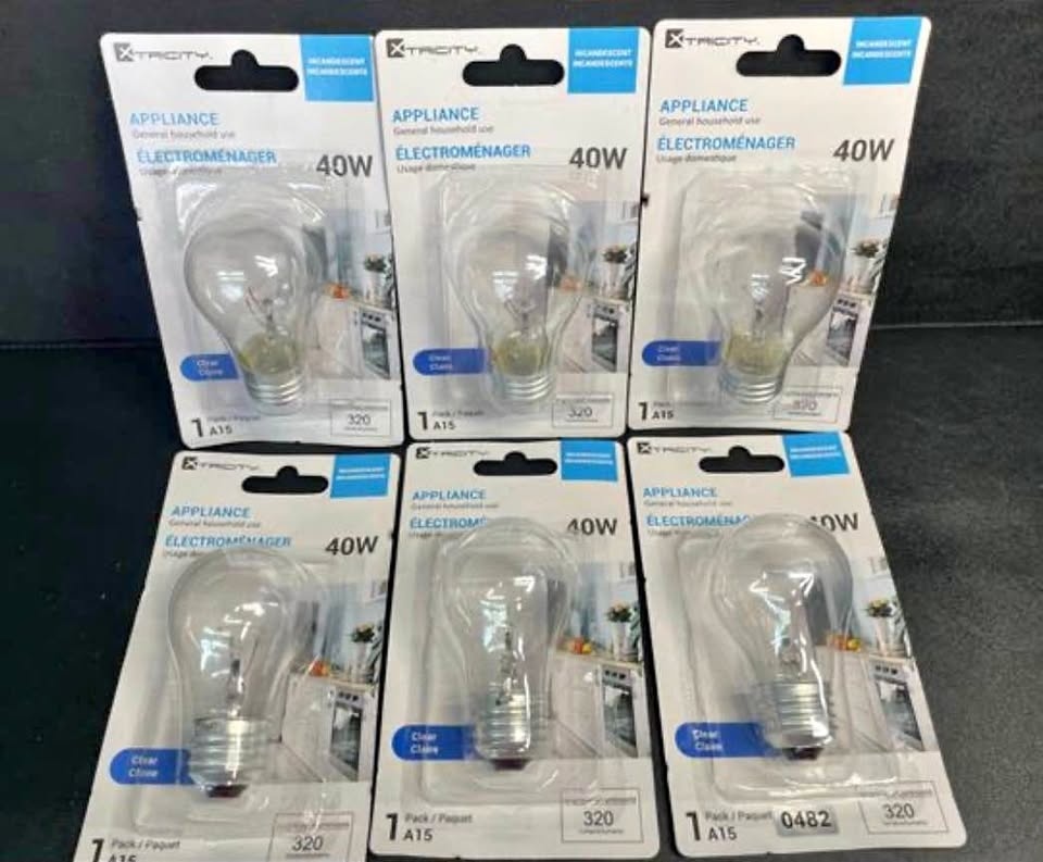 Light Bulbs (6-pack) 40w