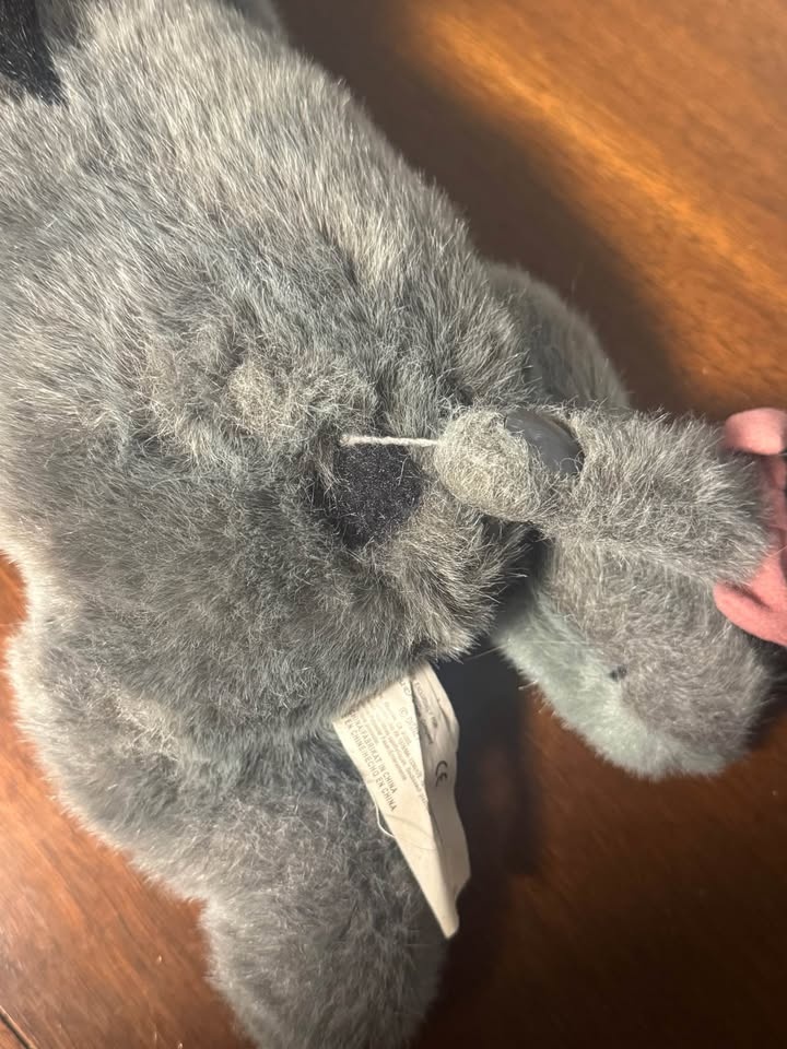Vintage Disney Eeyore Beanie Plush with Detachable Tail - photo 4