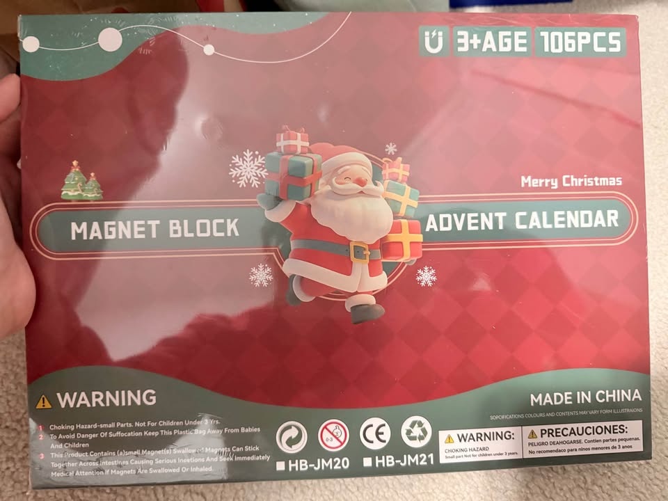 Christmas Advent Calendar Toy Building Block Set - photo 5