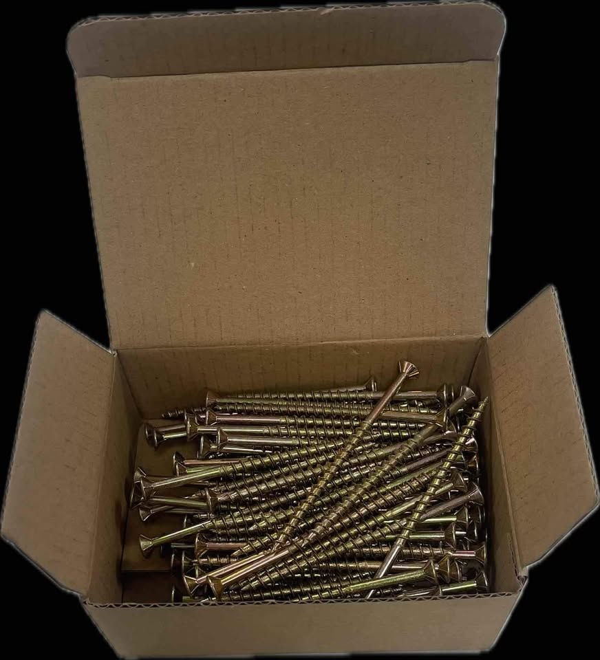 8x3 Wood Screws/Deck Screws - Golden Finish - photo 2