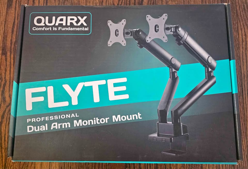 PRICE REDUCED!! Flyte Dual Arm Monitor Mount