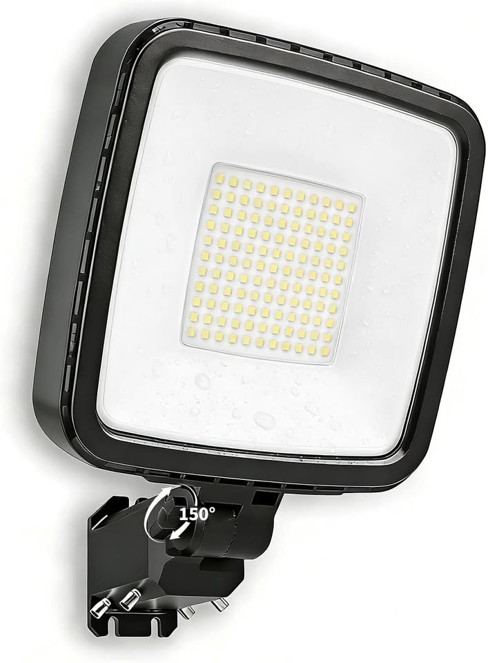 150W LED Outdoor Flood Light – Dusk to Dawn 21000LM