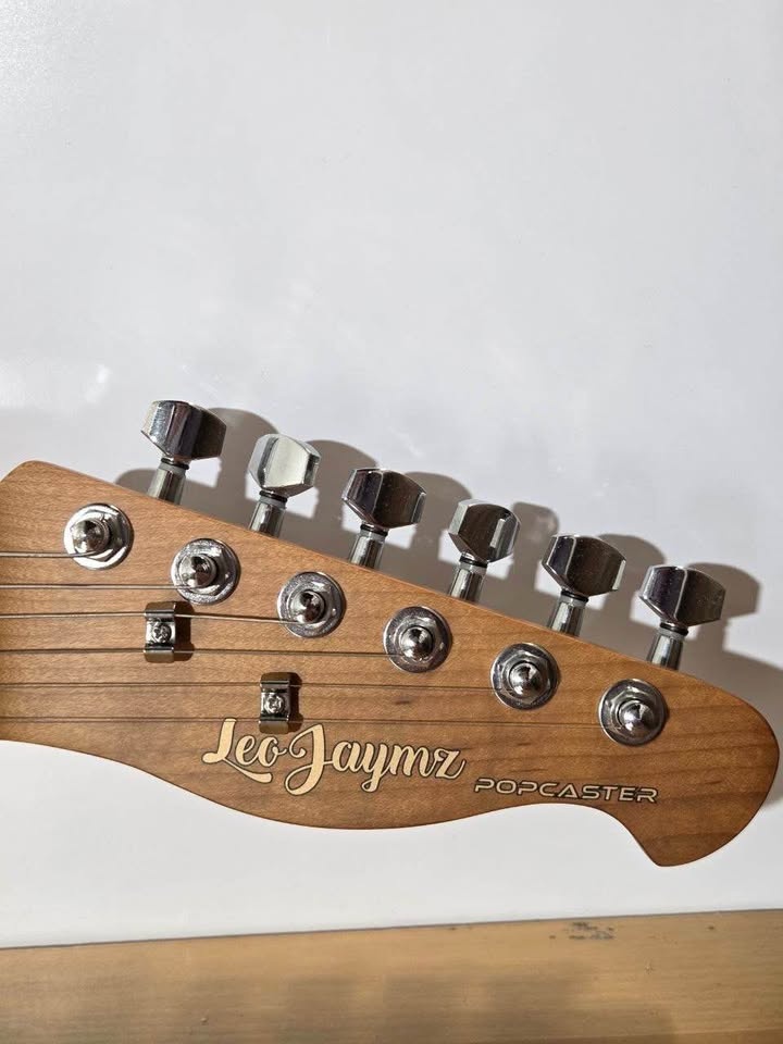 Leo Jaymz TL Electric Guitar - Maple Top Blue Ocean - photo 3