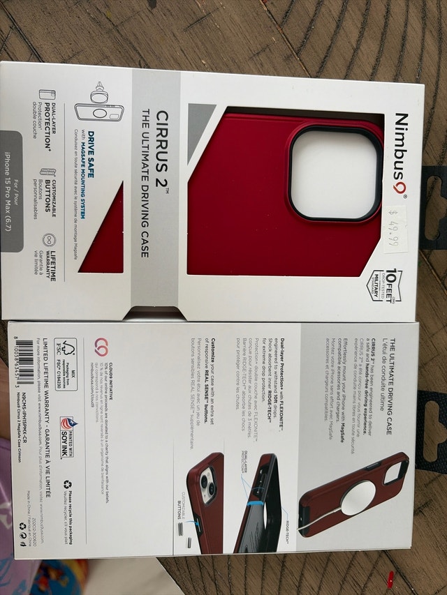 Nimbus Cirrus 2 iPhone 15 Pro Max Case